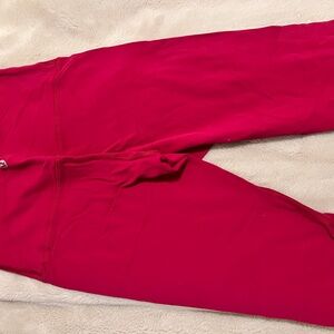 Lululemon Athletica Deep Pink Leggings